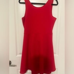 H&M red skater dress